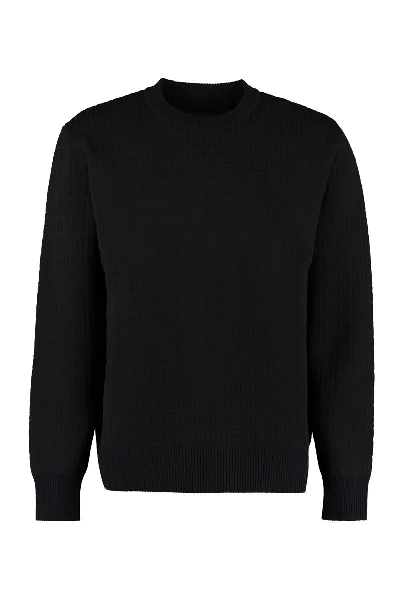 Givenchy Long Sleeve Crew-Neck Sweater