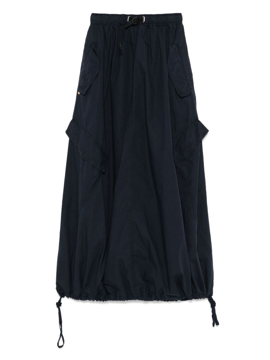 White Sand Cotton Long Skirt