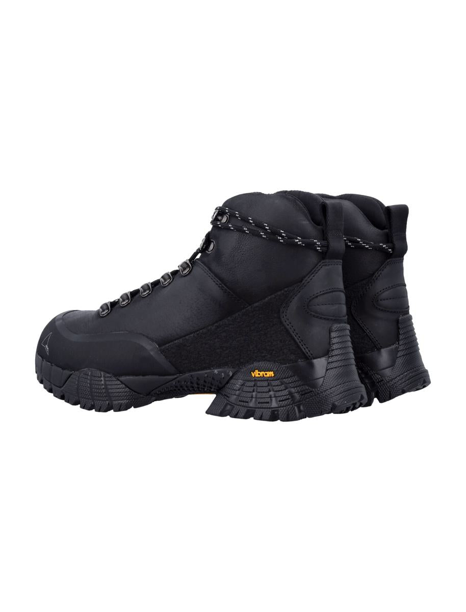 Roa Andreas Black Kudu Leather Boots