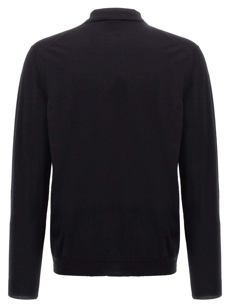 Zanone Wool Polo Shirt