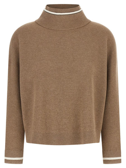 Brunello Cucinelli Double Layer Sweater