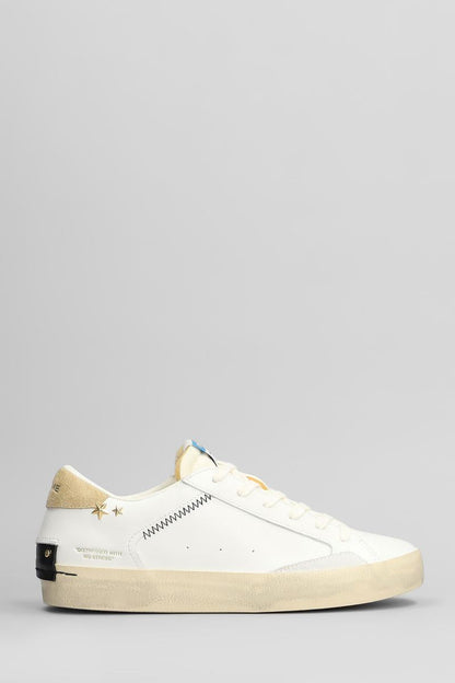 Crime London Distressed Sneakers