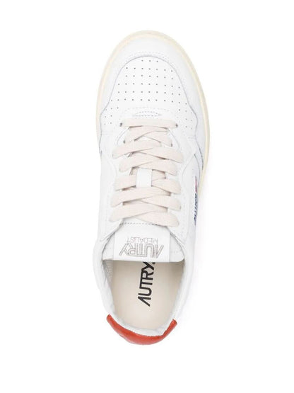 Autry "Medalist Low" Leather Sneakers Shoes