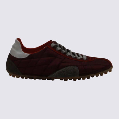 Maison Margiela Dark Red Sneakers