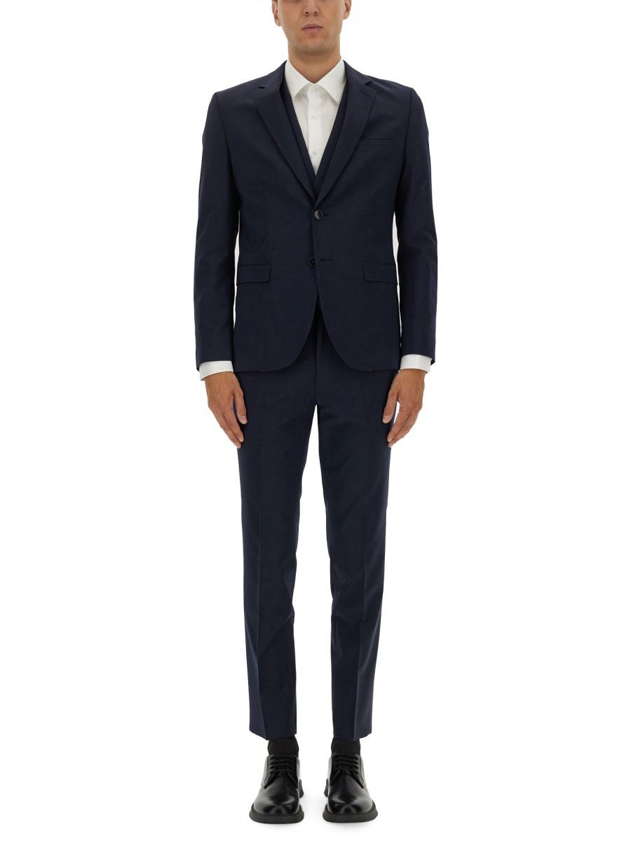 Hugo Boss Slim Fit Three Piece Suit