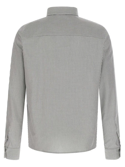 AMI Paris 'Ami De Coeur' Striped Shirt