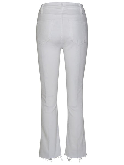 Mother White The Hustler Jeans