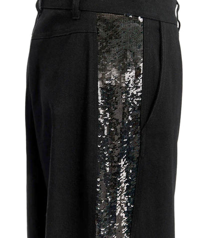 Essentiel Antwerp Gorror Black Wide Leg Pants