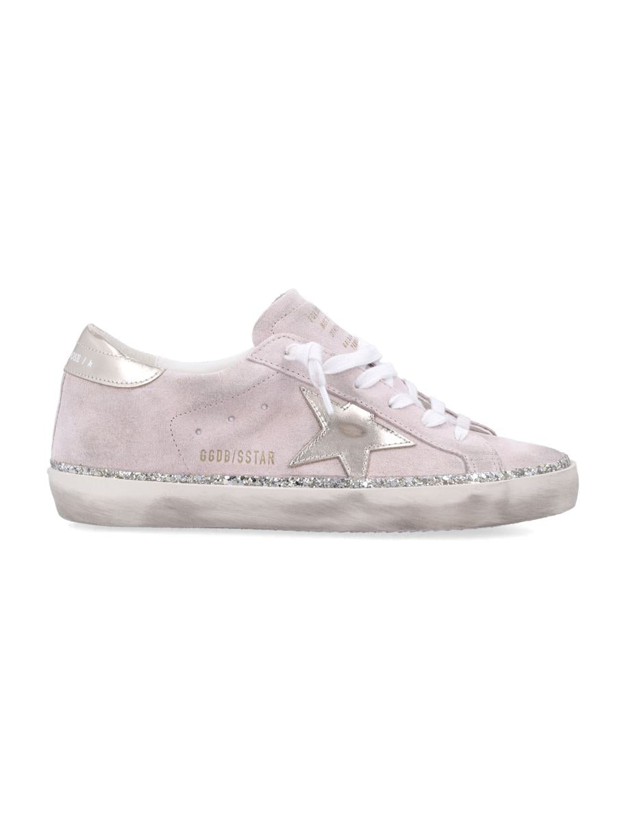 Golden Goose Super-Star Woman'S Sneakers Pink Glitter