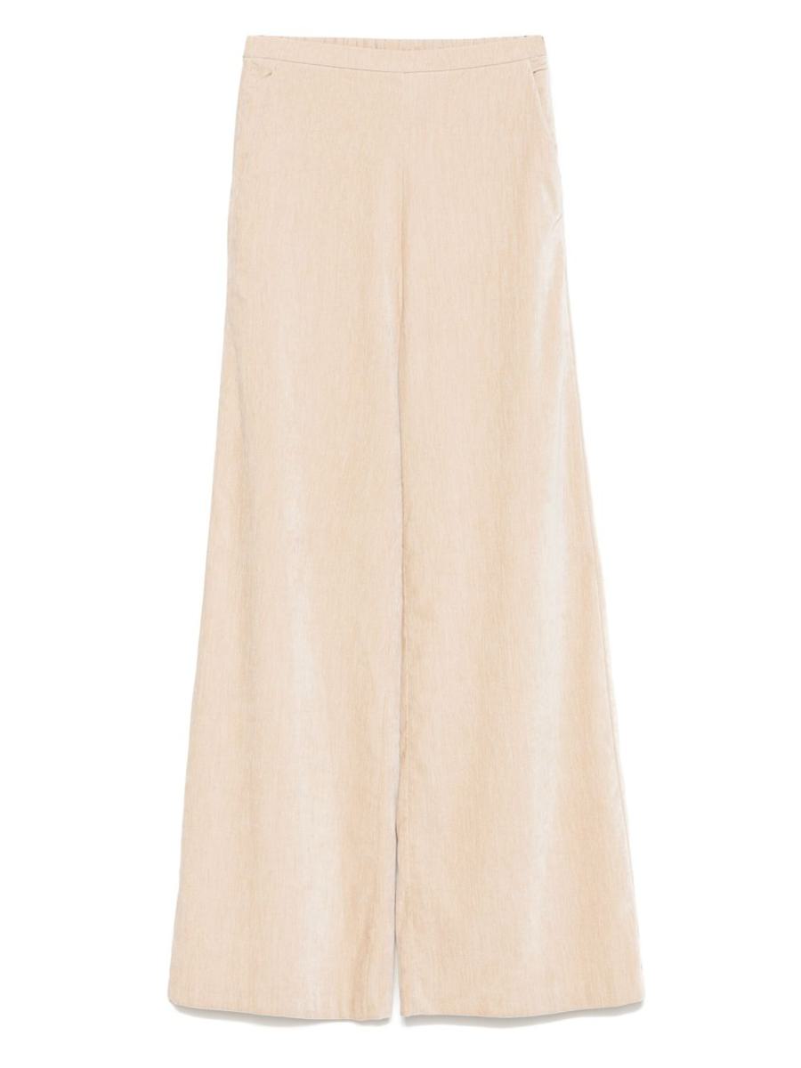 Forte_Forte Velvet High-Waisted Trousers