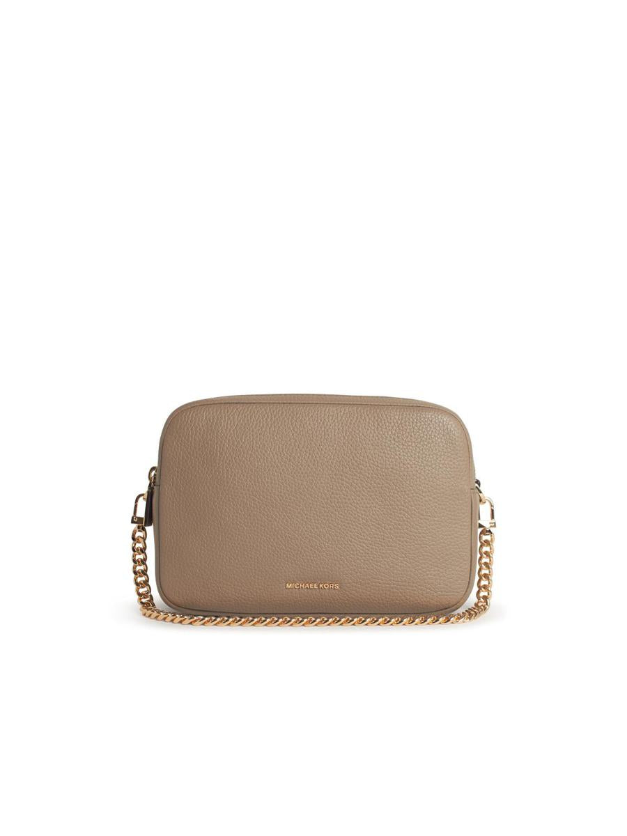 Michael Kors 'Briant' Dove Grey Leather Bag