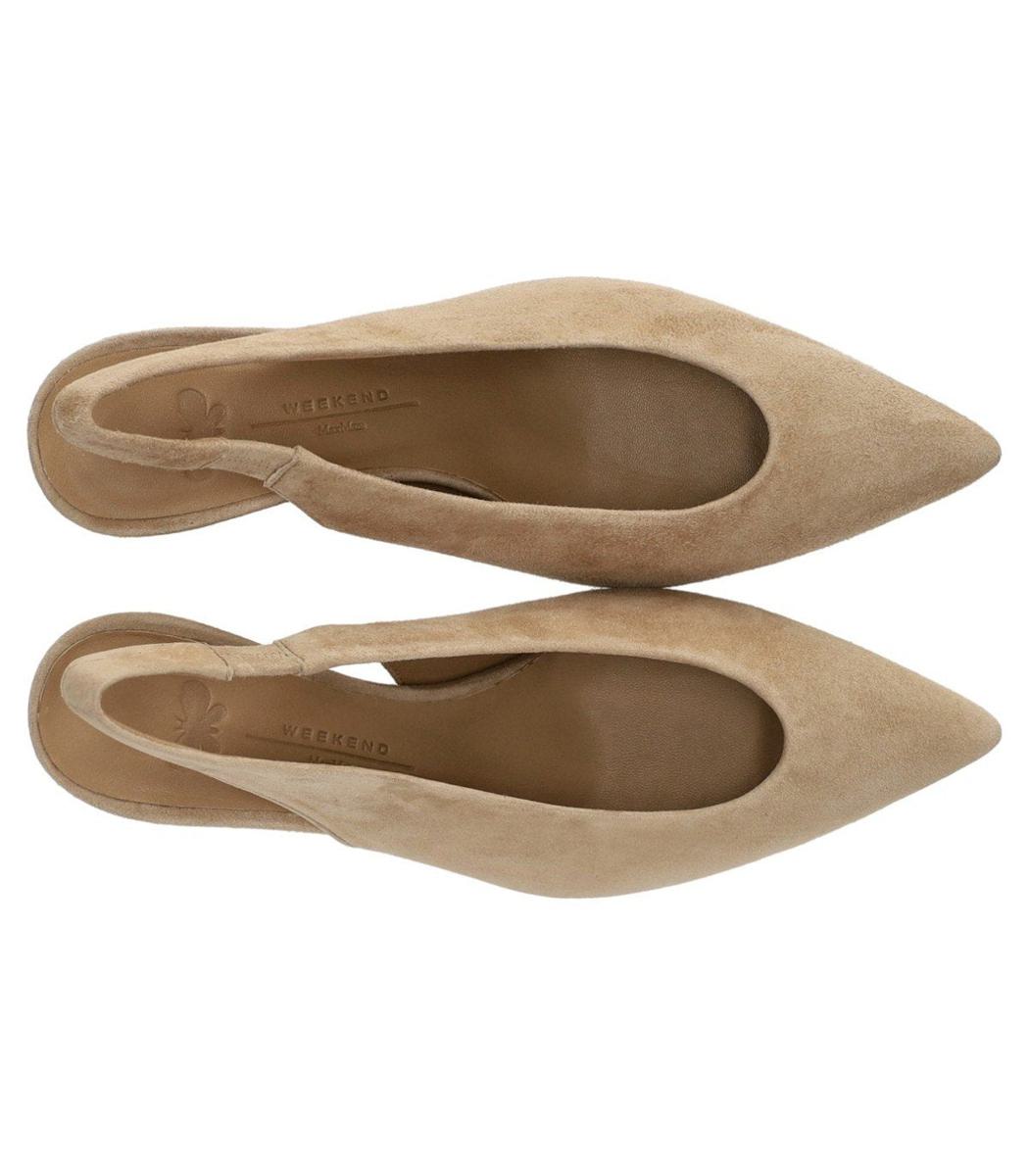 Weekend Max Mara Orma Beige Slingback Pump