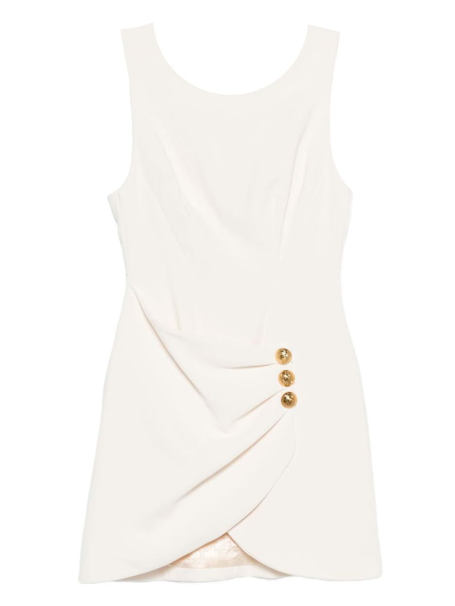 Elisabetta Franchi Draped Mini Dress