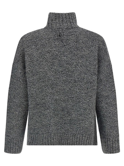 JW Anderson 'Leather Patch Pocket' Sweater