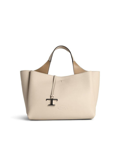 Tod'S Gray Leather Bag