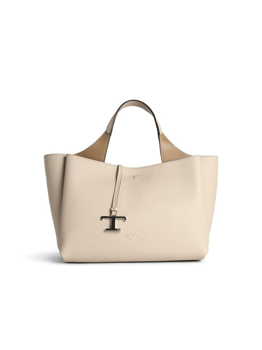 Tod'S Gray Leather Bag