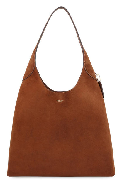 Coach Brooklyn 39 Suede Shoulder Bag