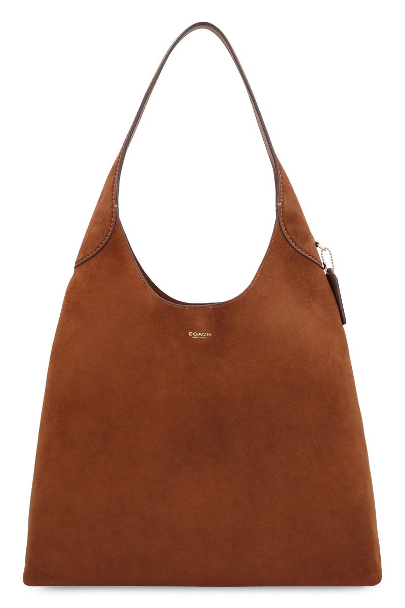 Coach Brooklyn 39 Suede Shoulder Bag