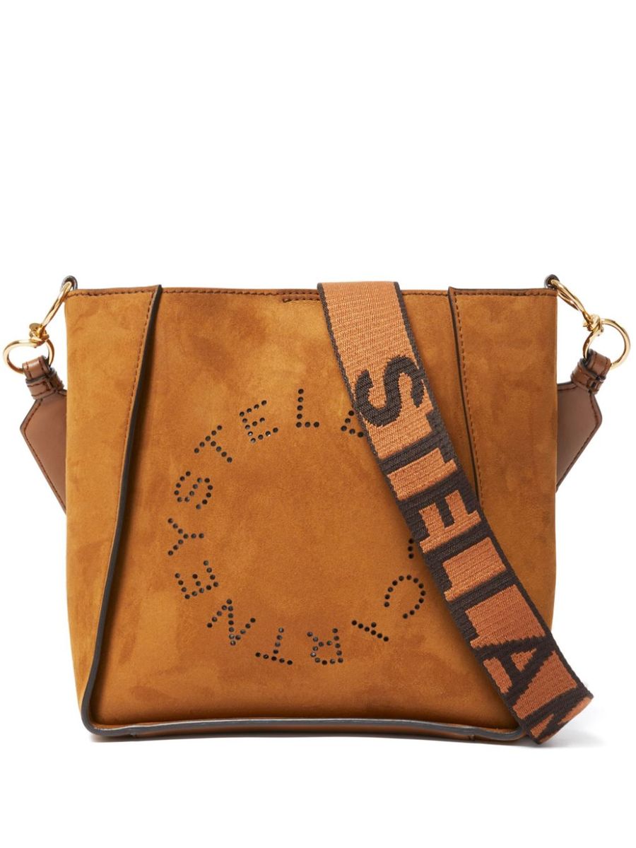 Stella Mccartney Logo Square Mini Crossbody Bag
