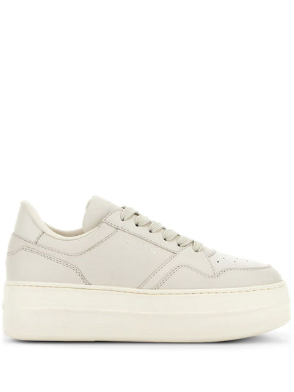 Hogan Light Beige Calf Leather Sneakers