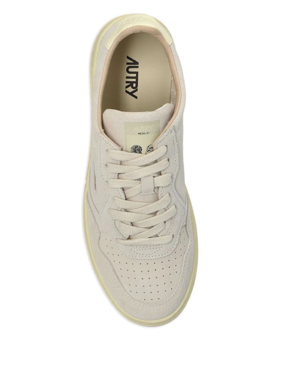 Autry "Medalist Low" Suede Sneakers Shoes