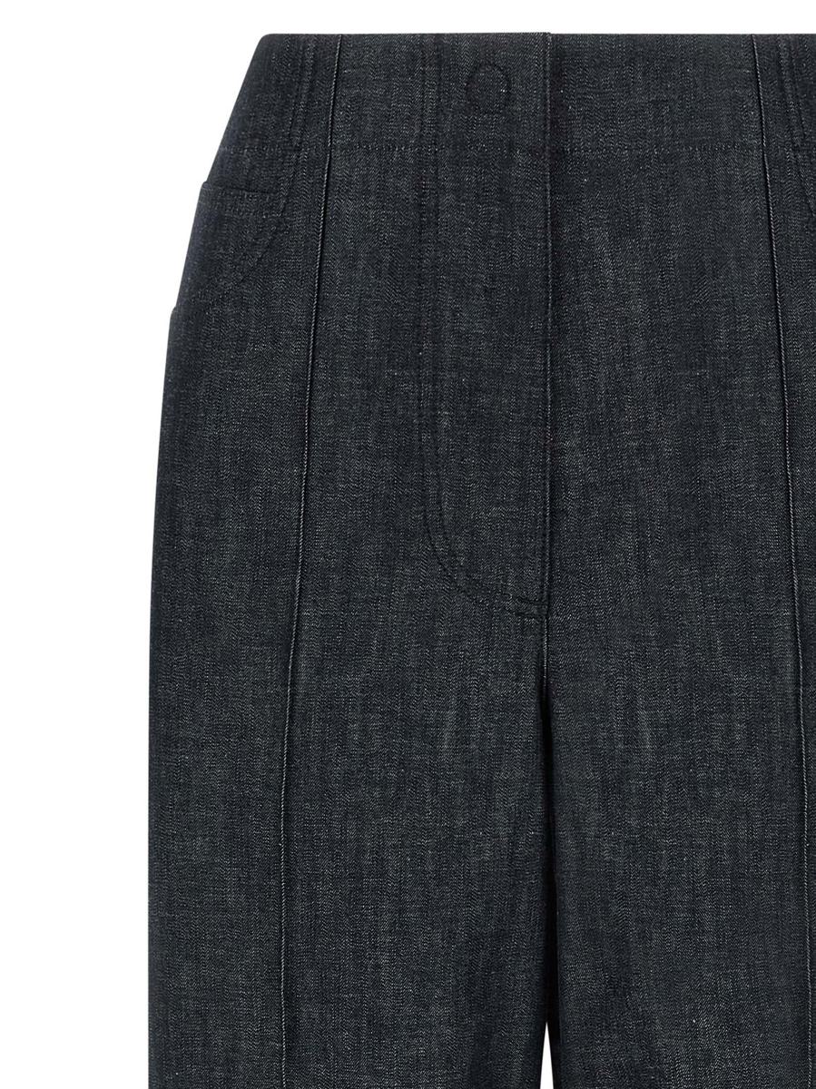Fendi 'Fendi Roma' Patch Jeans