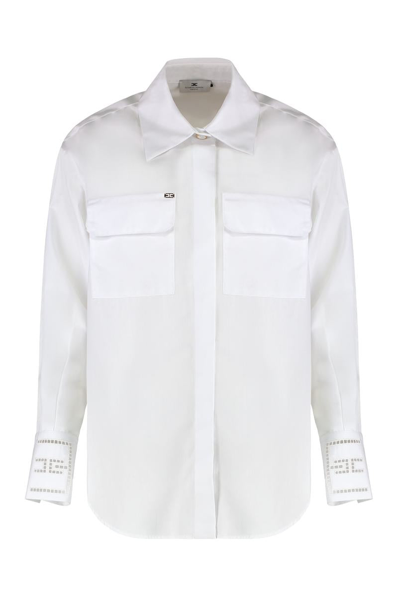 Elisabetta Franchi Cotton Poplin Shirt