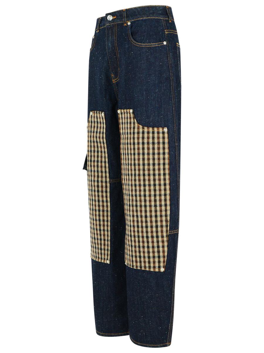 Ganni Navy Cotton Jeans