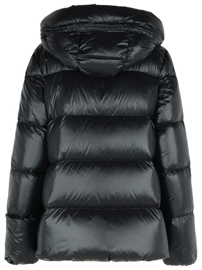Moncler 'Serittes' Black Polyamide Down Jacket
