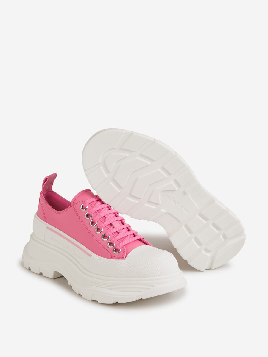 Alexander McQueen Smooth Leather Sneakers