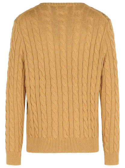 Polo Ralph Lauren Beige Cotton Sweater