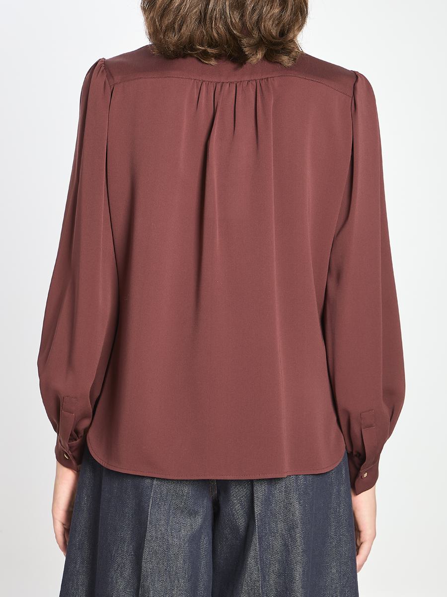 Melania Silk Shirt