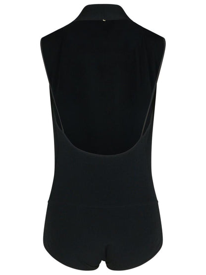 Sportmax 'Abano' Black Viscose Blend Sweater