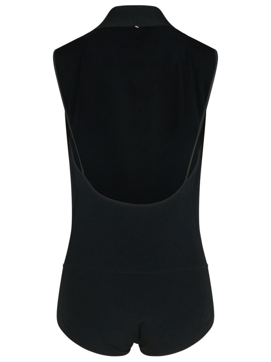 Sportmax 'Abano' Black Viscose Blend Sweater
