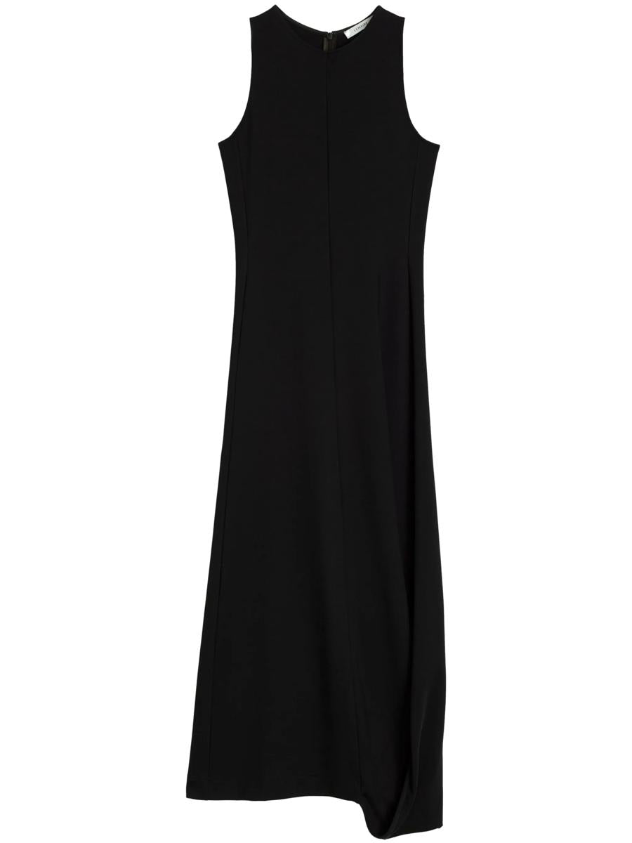 Lemaire Twisted-Hem Midi Dress