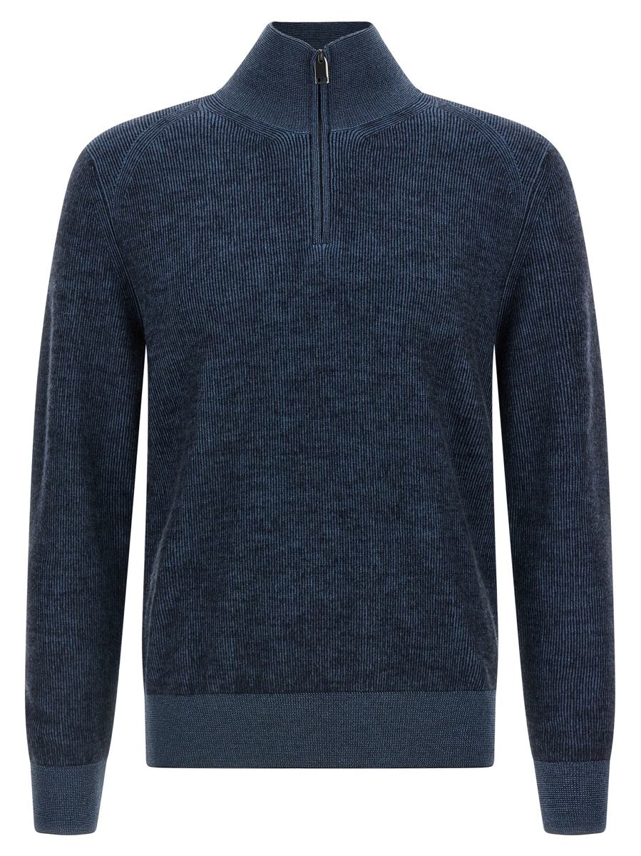 Brioni Half Zip Sweater