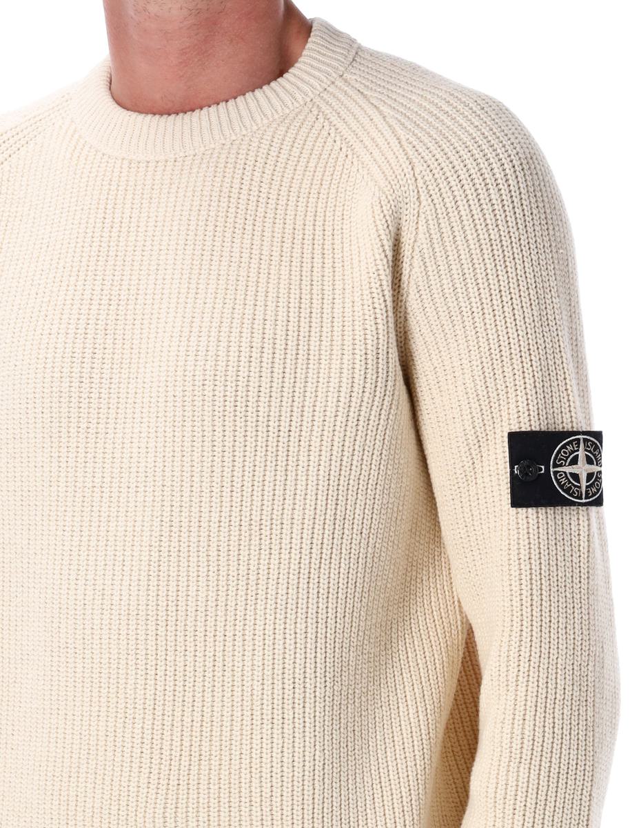 Stone Island Fisherman Rib Cotton Jumper