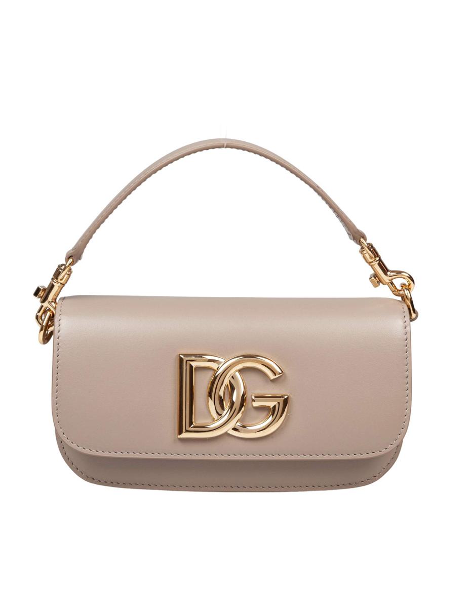 Dolce & Gabbana 3.5" Calfskin Shoulder Bag