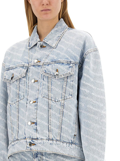 Alexander Wang All Over Logo Jacket