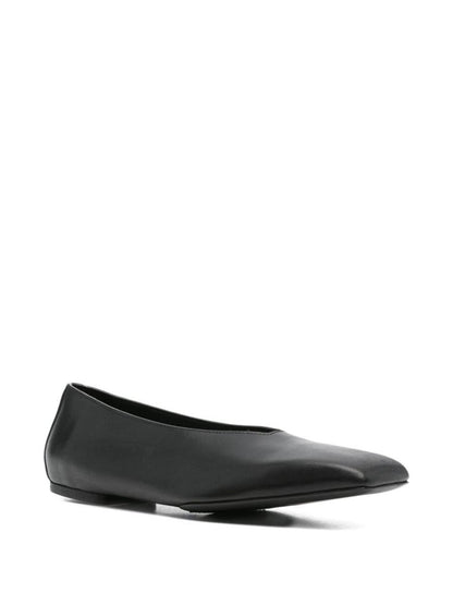 Rick Owens Leather Ballet Flats