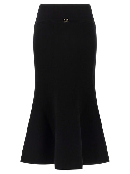 Twinset Wool Skirt