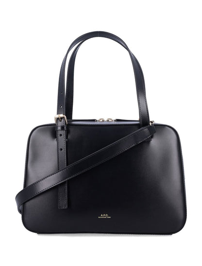 A.P.C. Leather Virginie Box Bag