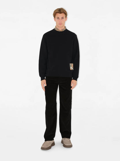 Burberry Cotton Sweatshirt Label