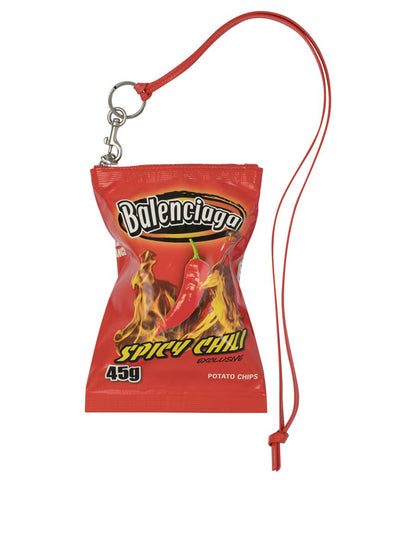 Balenciaga "Chips" Cell Phone Pouch