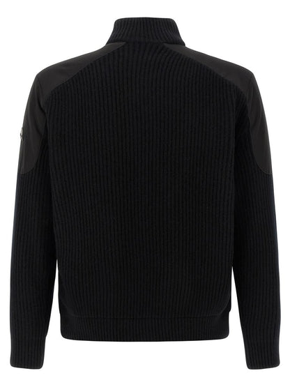 Moose Knuckles 'Magnus Knit Hybrid' Bomber Jacket