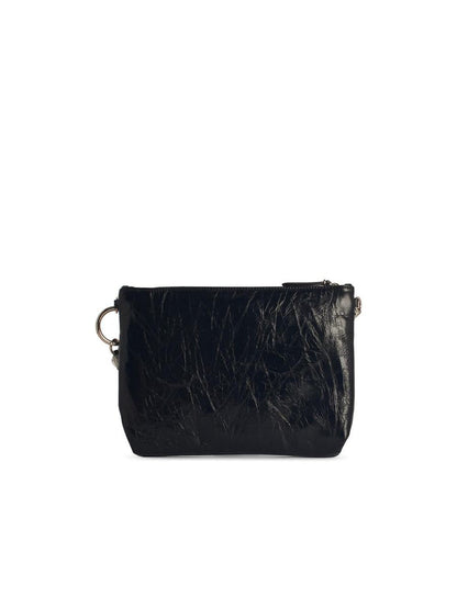 Jimmy Choo 'Callie' Black Leather Bag