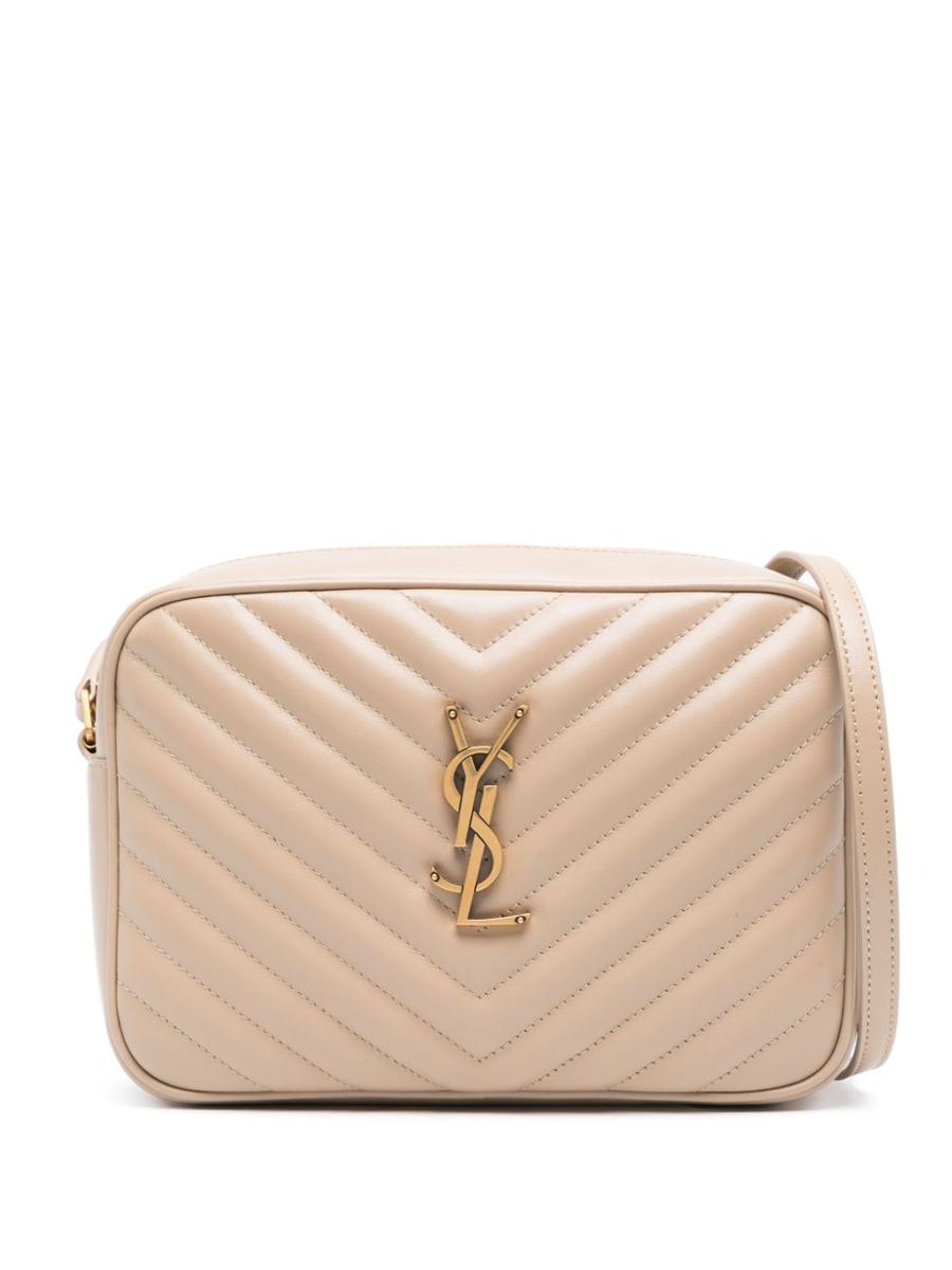 Saint Laurent Quilted Leather Lou Camera Bags