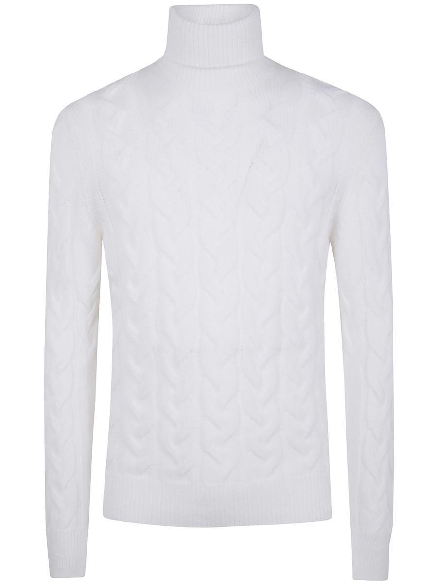 Gran Sasso Turtle Neck "Bicyclist Gransasso" Sweater Clothing