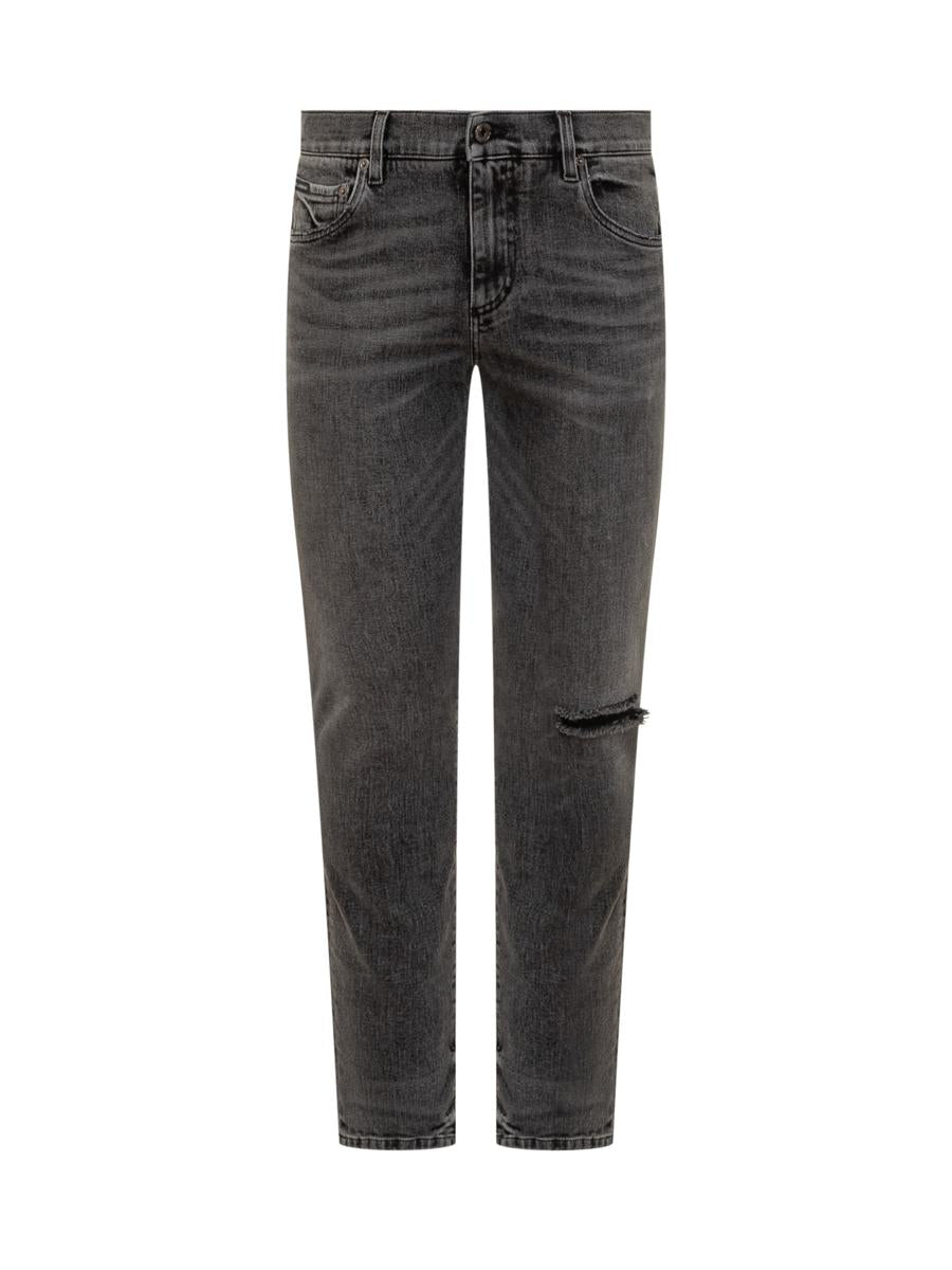 Dolce & Gabbana Dolce & Gabbana Men'S Torn Jeans