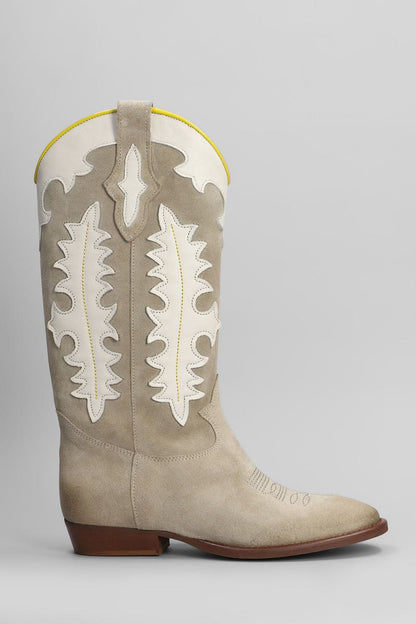 Gisel Moire Kansas Texan Boots